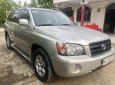 Toyota Highlander 2005 - Cần bán lại xe Toyota Highlander năm sản xuất 2005, màu bạc chính chủ, giá chỉ 400 triệu