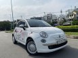 Fiat 500  1.2 turbo  2010 - Bán ô tô Fiat 500 1.2 turbo 2010, màu trắng, nhập khẩu số tự động