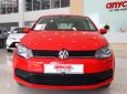 Volkswagen Polo 2016 - Cần bán Volkswagen Polo 1.6 AT sản xuất 2016, màu đỏ, nhập khẩu chính hãng