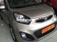 Kia Morning MT 2014 - Bán Kia Morning MT năm sản xuất 2014, màu xám chính chủ