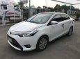 Toyota Vios 2018 - Cần bán gấp Toyota Vios đời 2018, màu trắng xe nguyên bản