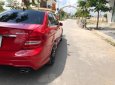 Mercedes-Benz C class   2014 - Bán Mercedes C300 AMG 2014, màu đỏ, giá tốt