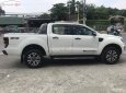 Ford Ranger 2018 - Bán Ford Ranger Wildtrack 2.0L 4x4 năm 2018, màu trắng, nhập khẩu số tự động