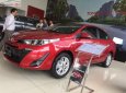 Toyota Vios   2019 - Cần bán xe Toyota Vios 1.5 CVT đời 2019, màu đỏ, 540tr