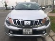 Mitsubishi Triton 4x2 MT 2017 - Cần bán gấp Mitsubishi Triton 4x2 MT năm sản xuất 2017, màu bạc, nhập khẩu nguyên chiếc chính chủ