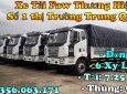 Howo La Dalat 2019 - Xe tải 8 tấn - Xe tải Faw thùng bạt 9 mét 7 siêu dài 