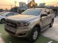 Ford Ranger XLS AT 2017 - Bán xe Ford Ranger XLS AT sản xuất 2017, màu vàng cát, giá rẻ