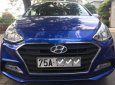 Hyundai Grand i10 2018 - Cần bán xe Hyundai Grand i10 1.2 AT năm sản xuất 2018, màu xanh lam số tự động, giá 360tr