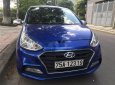 Hyundai Grand i10 2018 - Cần bán xe Hyundai Grand i10 1.2 AT năm sản xuất 2018, màu xanh lam số tự động, giá 360tr