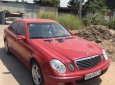 Mercedes-Benz E class 2003 - Bán xe Mercedes E240 AT năm 2003, màu đỏ số tự động, 230 triệu