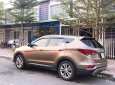 Hyundai Santa Fe   2017 - Bán Hyundai Santa Fe năm 2017, màu nâu, giá 830tr