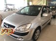 Hyundai Getz   2010 - Bán Hyundai Getz năm 2010, màu bạc, số sàn