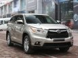 Toyota Highlander   2014 - Bán Toyota Highlander LE 2.7 đời 2014, màu vàng, xe nhập  