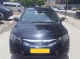 Honda Civic     2009 - Bán Honda Civic đời 2009, màu đen số sàn