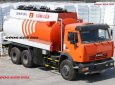 Xe tải Trên 10 tấn   2018 - Xe bồn xăng dầu Kamaz 18m3, Kamaz xăng dầu 18m3  