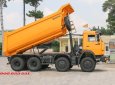 Xe tải Trên 10 tấn   2018 - Xe ben Kamaz 6540, xe ben 20 tấn Kamaz thùng vuông tại Bình Dương