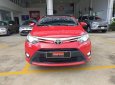 Toyota Vios 2014 - Bán xe Vios G sx 2014 màu đỏ xe chạy 75.000 xe TP, giá còn giảm sâu 