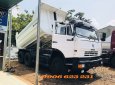 Xe tải Trên10tấn 2018 - Bán xe ben Kamaz 15 tấn thùng vuông ga cơ - Kamaz 65115 (6x4) thùng vuông 12m3