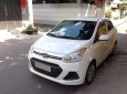 Hyundai Grand i10 2017 - Bán Hyundai I10 sedan 1.2 màu trắng 2017 số sàn xe đẹp