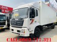 Xe tải 5 tấn - dưới 10 tấn B180 thùng dài 9m7 2020 - Bán xe tải DongFeng 7T6 - 7600kg thùng kín Container mở cửa hông