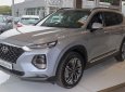 Hyundai Santa Fe 2.4 Cao Cấp 2021 - Bán ô tô Hyundai Santa Fe 2.4 cao cấp 2021, màu bạc