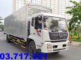 Xe tải 5 tấn - dưới 10 tấn B180   2021 - Bán xe ô tải DongFeng B180 thùng kín cánh dơi, thùng mở cánh chim bung ra 