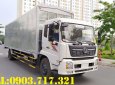 Xe tải 5 tấn - dưới 10 tấn B180   2021 - Bán xe ô tải DongFeng B180 thùng kín cánh dơi, thùng mở cánh chim bung ra 