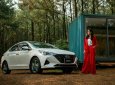 Hyundai Accent 1.4 AT   2021 - Bán xe Hyundai Accent 1.4 AT đời 2021, màu trắng