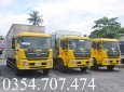 JRD HFC   2021 - Dongfeng 8T thùng bạt dài 9.5m - hỗ trợ trả góp