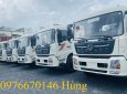 JRD HFC B180 2021 - Xe tải 8T 6 máy tiêu thụ bao nhiêu lít dầu thùng mui bạt dài 9m7, cao 2m5 siêu khỏe