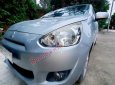 Mitsubishi Mirage   1.2 MT 2015 - Cần bán lại xe Mitsubishi Mirage 1.2 MT đời 2015, màu bạc, nhập khẩu