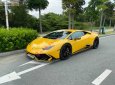 Lamborghini Huracan 2014 - Bán Lamborghini Huracan sản xuất năm 2014, màu vàng, nhập khẩu nguyên chiếc