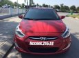 Hyundai Accent   Blue  2015 - Cần bán lại xe Hyundai Accent Blue 2015, màu đỏ, nhập khẩu Hàn Quốc, giá chỉ 408 triệu