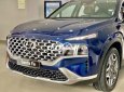 Hyundai Santa Fe AT 2021 - Cần bán xe Hyundai Santa Fe AT năm sản xuất 2021, màu xanh lam