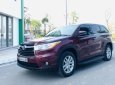 Toyota Highlander 2014 - Bán xe ô tô Toyota Highlander LE màu đỏ mận, năm sản xuất 2014, xe nguyên bản, động cơ hộp số zin 100%