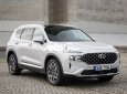 Hyundai Santa Fe AT dầu cao cấp 2022 - Bán ô tô Hyundai Santa Fe AT dầu cao cấp sản xuất năm 2022, màu trắng