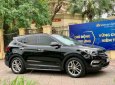 Hyundai Santa Fe 2016 - Bán Hyundai Santa Fe 2.2L AT 4WD năm 2016, màu đen giá cạnh tranh