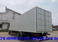 Xe tải 5 tấn - dưới 10 tấn 2021 - Bán xe tải DongFeng B180 thùng kín Containner giá tốt 