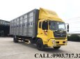 Xe tải 5 tấn - dưới 10 tấn 2021 - Bán xe tải DongFeng B180 thùng 9m7 chở Pallet chứa cấu kiện điện tử 