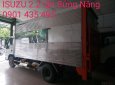 Isuzu QKR 2022 - Thùng kín bửng nâng - KM: Máy lạnh, 12 phiếu bảo dưỡng, radio MP3