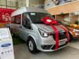 Ford Transit 2022 - 16 chỗ màu bạc giao ngay