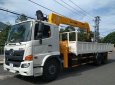 Hino FM 2022 - FM8JW7A đóng thùng lửng lắp đặt cần cẩu 746L SooSan