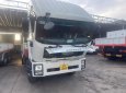 Isuzu FVM 2015 - ISUZU 3 Chân ngắn 2015 gắn cẩu Unic 5 Tấn 4 Khúc, Thùng 6,8m - Hỗ Trợ trả góp