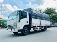 Isuzu 2023 - Xe 3t5 thùng bạt dài 5m2 KM 20tr tiền mặt, cam hành trình, bao da tay lái thảm lót sàn.