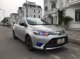 Toyota Vios 2014 - Gia đình mình cần bán gấp Toyota vios 2014 bản E số sàn 1.5 màu bạc xịn  gia đình sử dụng fun đồ chơi 