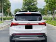 Hyundai Santa Fe 2022 - Xe màu trắng, nội thất nâu