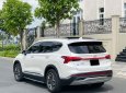Hyundai Santa Fe 2022 - Xe màu trắng, nội thất nâu