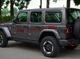 Jeep Wrangler 2023 - Màu Xám, Nội thất 2 màu đen đỏ