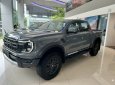 Ford Ranger Raptor 2023 - Raptor Cực chất, màu Ghi cuốn hút, nam tính,Giá ưu đãi cực tốt đến KH, hỗ trợ vay đến 90%