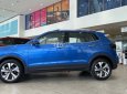 Volkswagen T-Cross Luxury 2023 - màu xanh, nhập khẩu nguyên chiếc, tặng phí trước bạ, voucher phụ kiện 300 triệu + 0% lãi suất